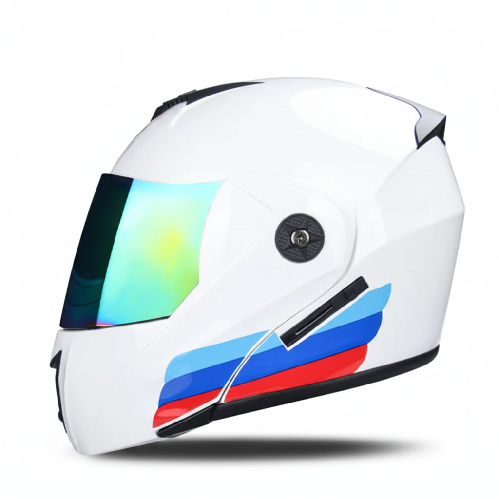 DOT Certified Dual-Visor Modular Motorcycle Helmet