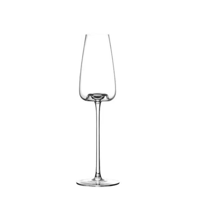Elara Crystal Champagne Glassware Set For Wine Lovers And Special Occasions