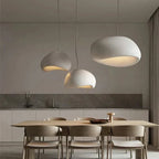 Nordic WabiSabi Adjustable Pendant Light With LED For Dining Room