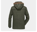 ArdentVale Winter Parka For Men With Plush Warmth And Soft Lining