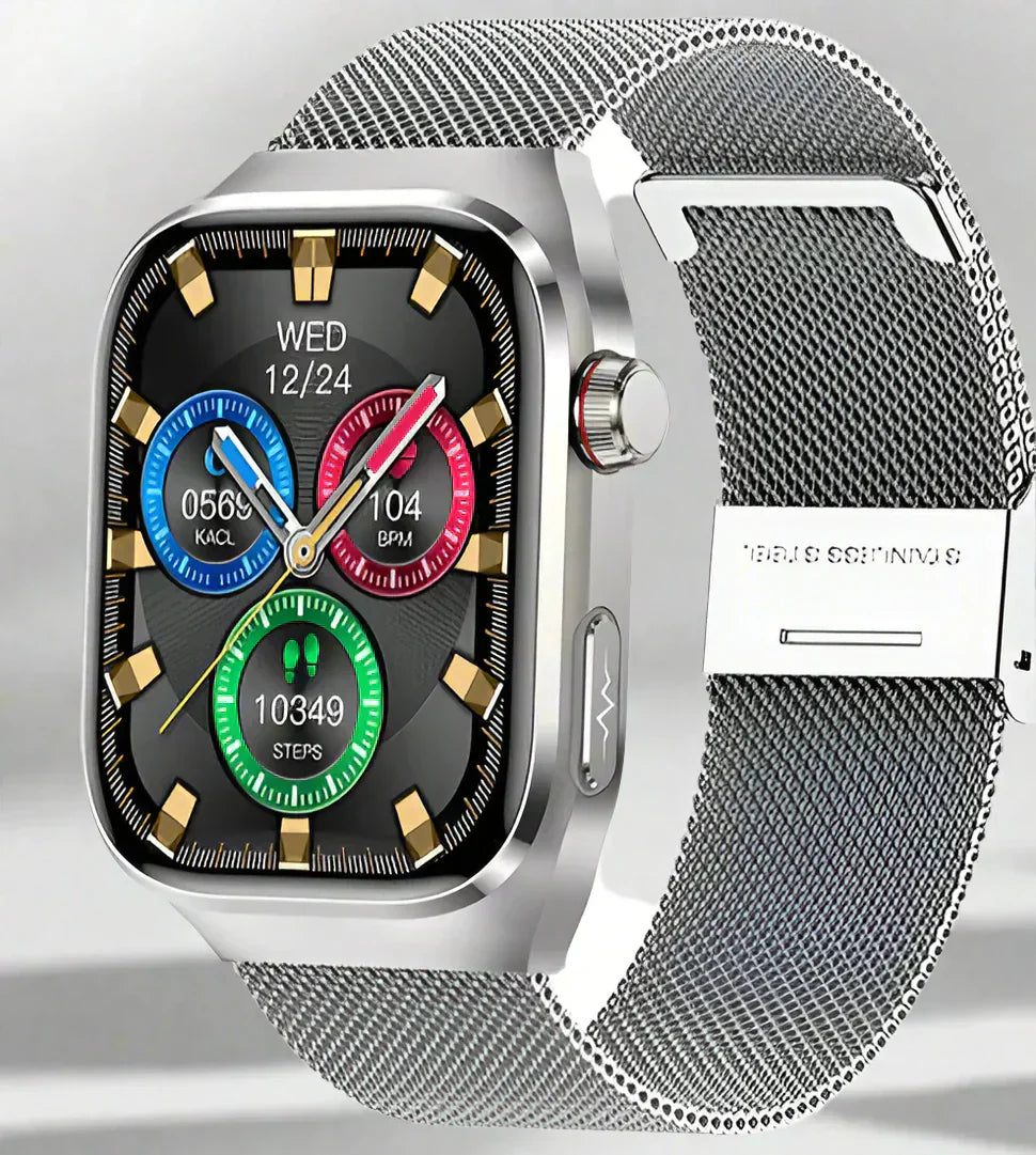 AeroPulse Bluetooth Health Watch For Everyday Health Metrics