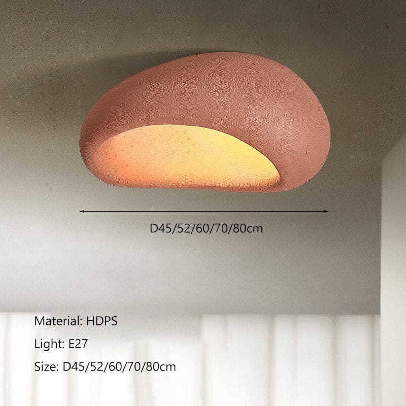 Lampa sufitowa Tenzai Wabi-Sabi odpowiednia do minimalistycznych wnętrz