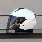 Versatile Half-Helmet with Dual-Lens System