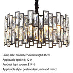 Candeeiro de Cristal Kylar com Elementos LED Coleção Arden