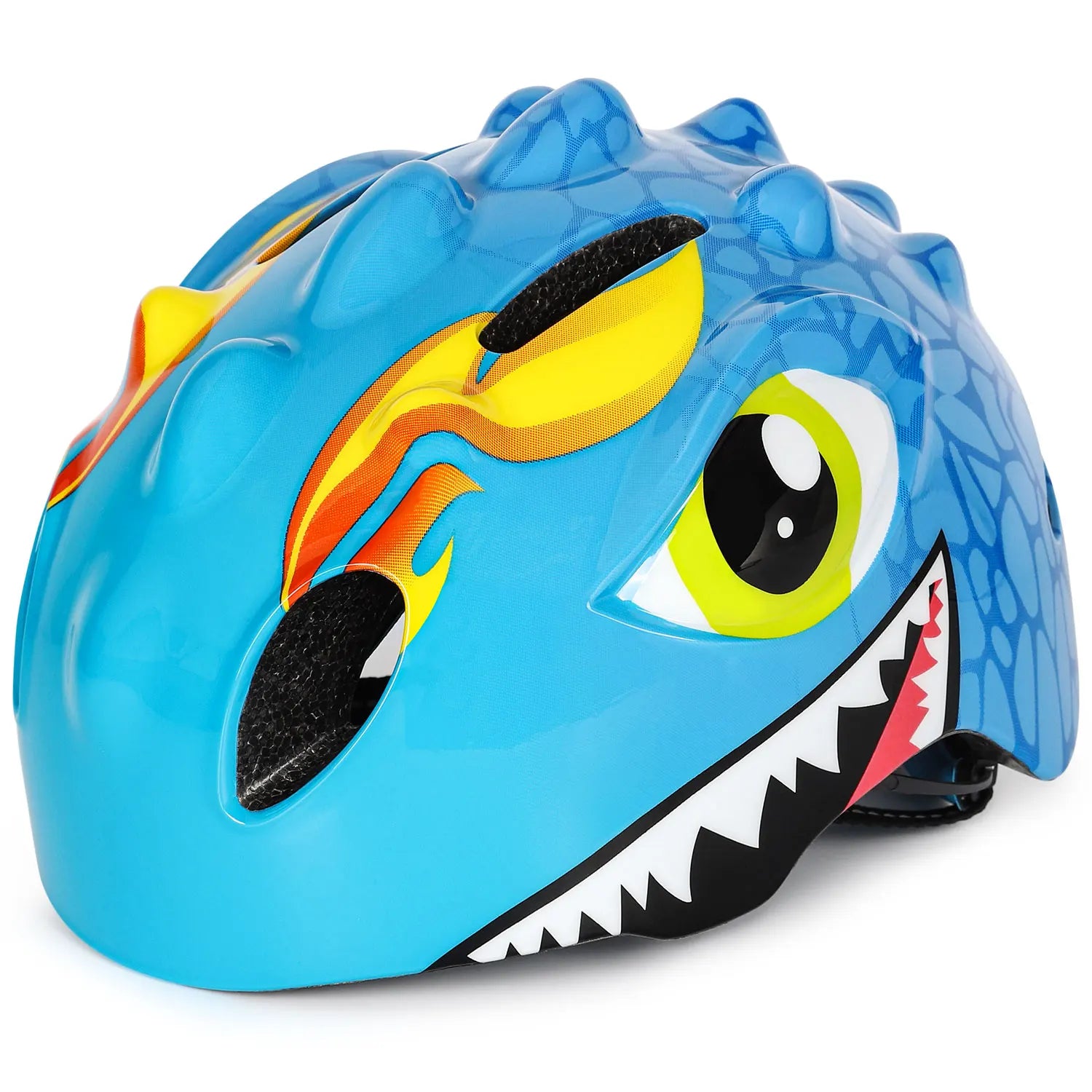 Conjunto de Proteção Infantil com Capacete de Ciclismo, Joelheiras e Cotoveleiras