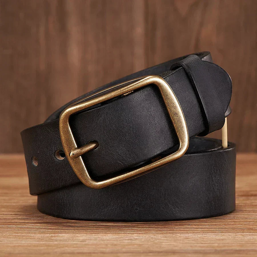 Marcelli Leather Belt For Everyday Use With Timeless Style