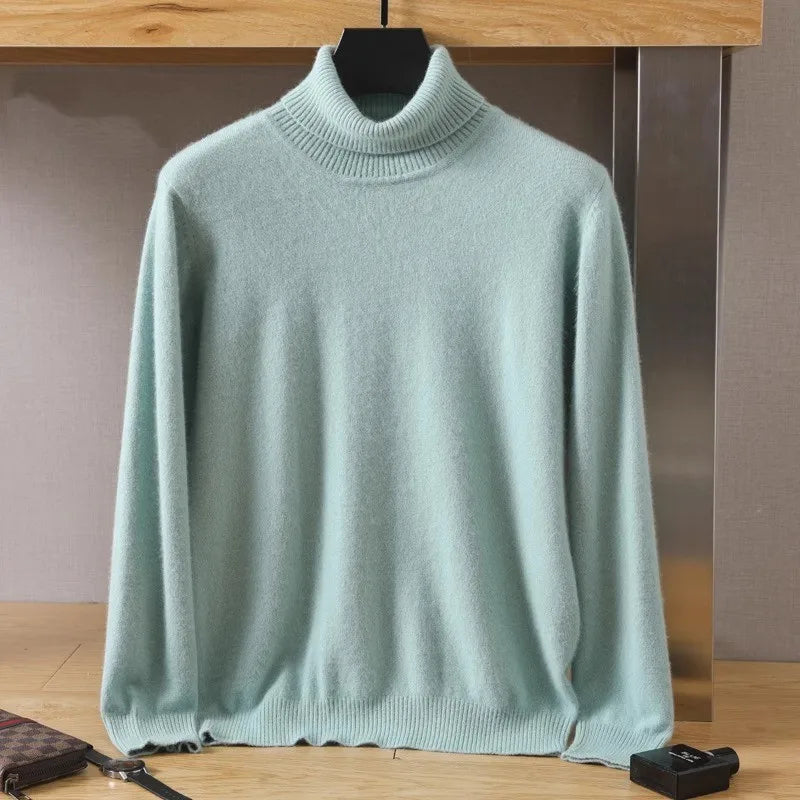 Aureo Men's Cashmere Sweater, One Hundred Percent Cashmere