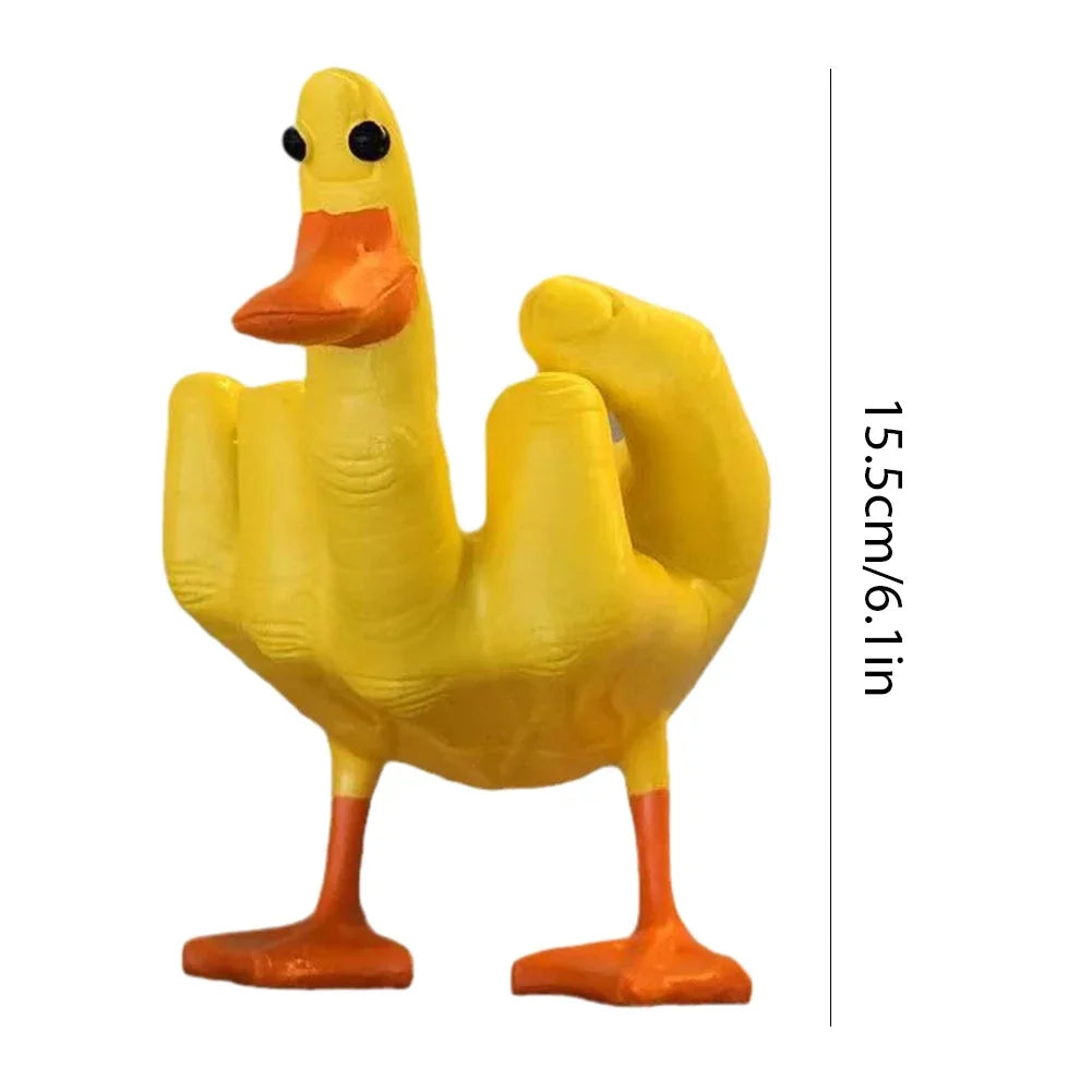 Marvento Duck Figurine Feisty For Home Decor Display