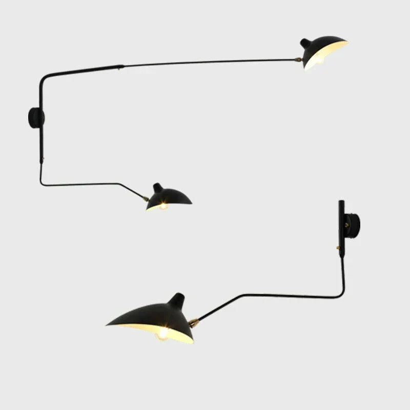 LumiArc Duo Two-Arm Modern Wall Sconce Fixture Accent