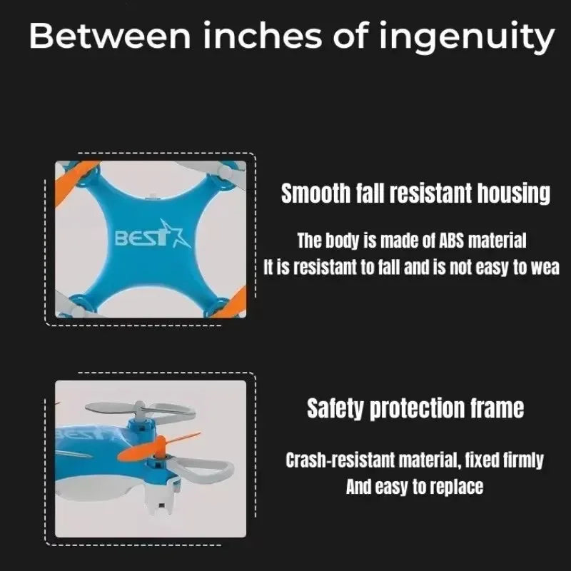 Ultra-Portable Mini Quadcopter Drone