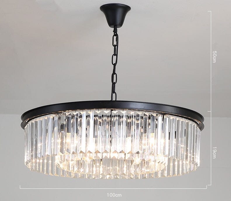 Liora Crystal Pendant Light For Chandeliers Or Ceiling Fixtures