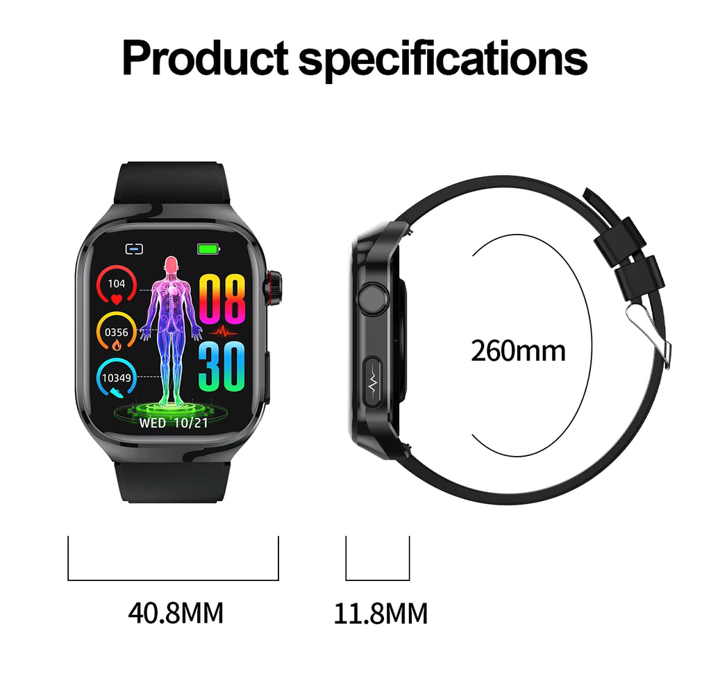 NexaPulse Smartwatch con connettività Bluetooth e monitoraggio attività per tutto il giorno
