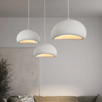 Nordic WabiSabi Adjustable Pendant Light With LED For Dining Room