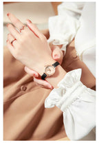 Timeless Mini Leather Watch For Women With Vintage Charm