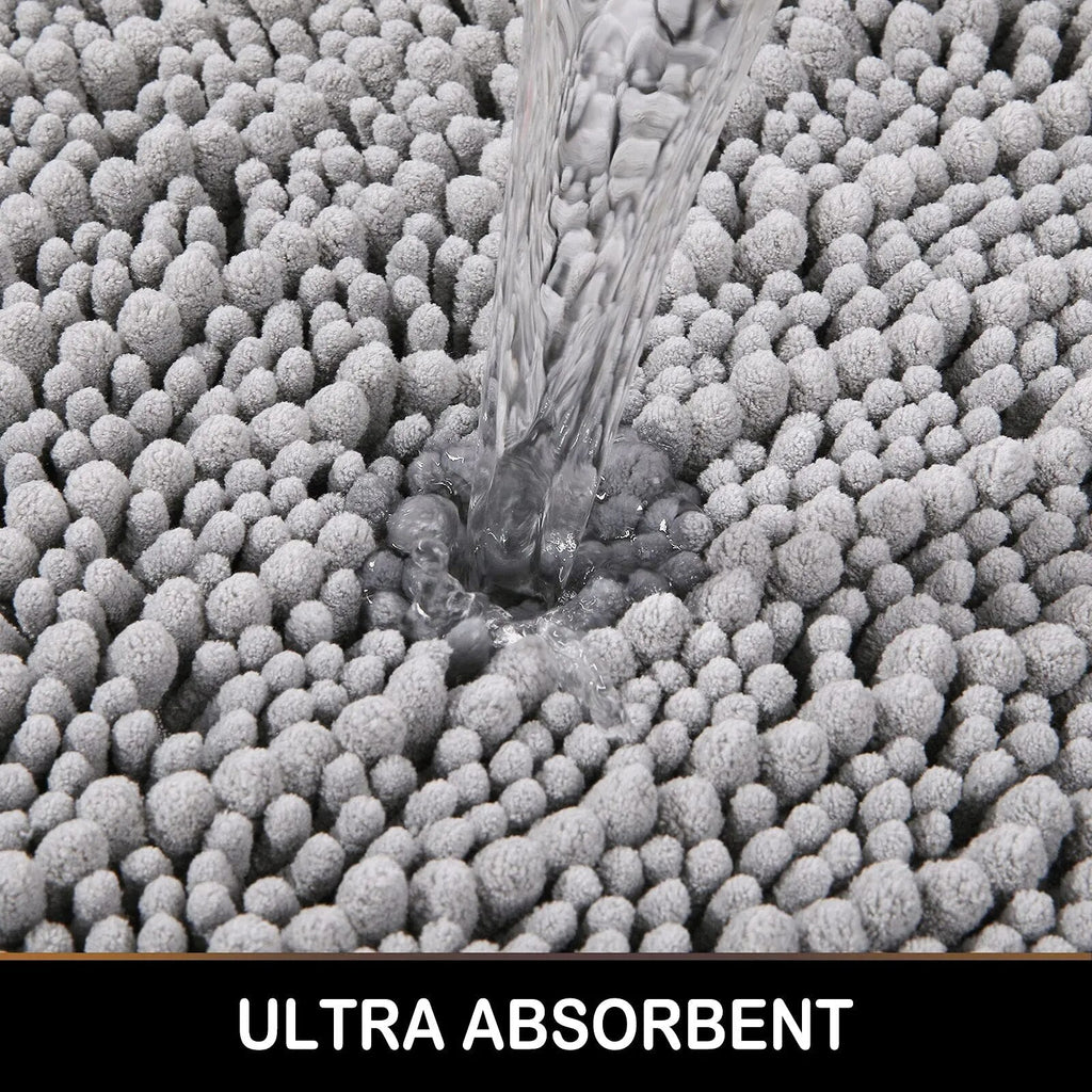 Tapis de bain épais absorbant NimbusStep avec grip antidérapant pour la sécurité