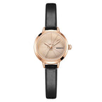 Timeless Mini Leather Watch For Women With Vintage Charm