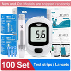 GlucoNova Home Glucose Monitor Kit With Lancets And Strips