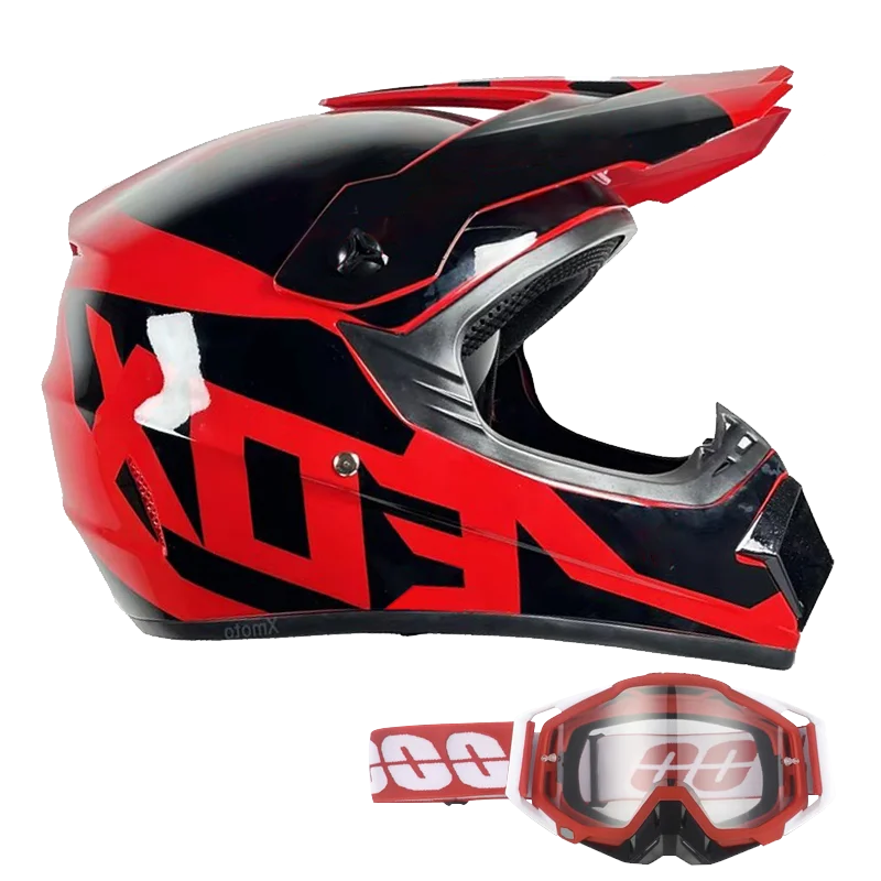 Kids Motocross Helmet with Goggles