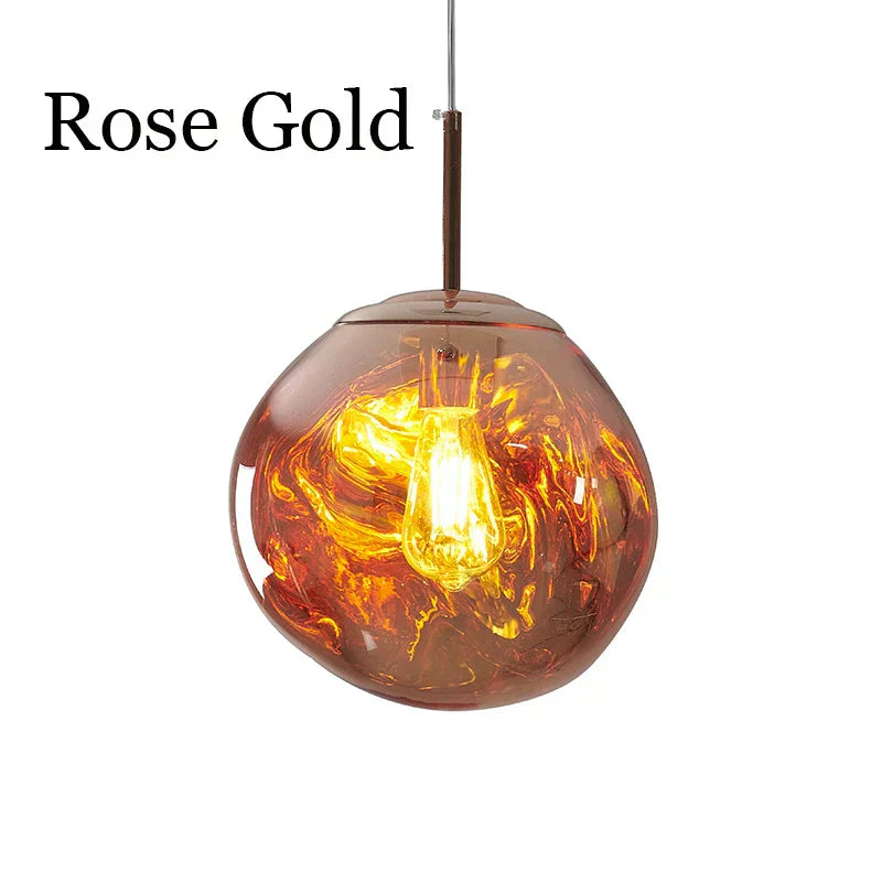 NovaLume Lava Glow LED Sarkıt Lamba Modern Oturma Odaları İçin