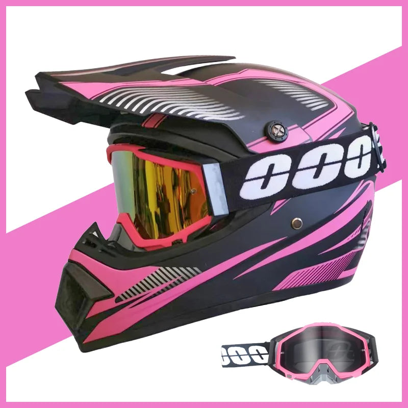 Kids Motocross Helmet with Goggles