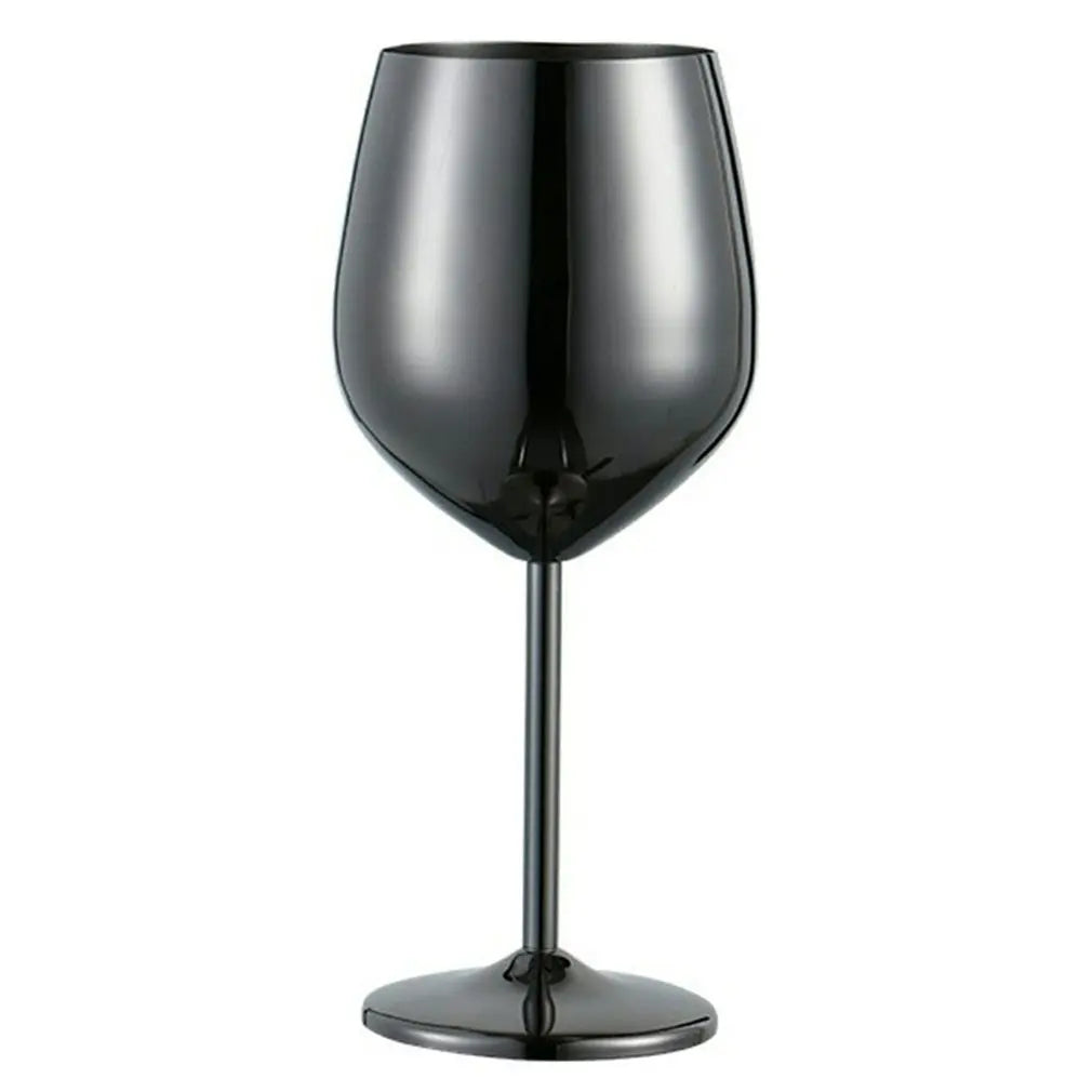 Wine Glass Crafted From Stainless Steel With Mirror Finish For Everyday Use