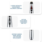 Electronic Point Stimulation Pen With Nine Intensity Levels And Three Heads