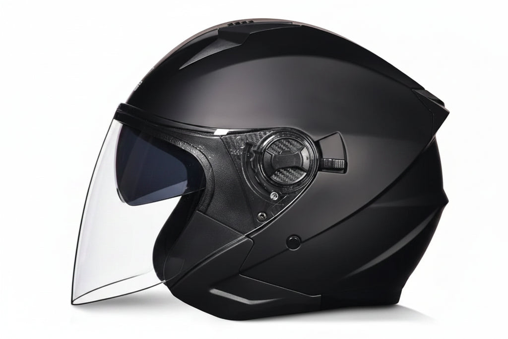Versatile Half-Helmet with Dual-Lens System