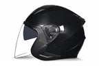 Versatile Half-Helmet with Dual-Lens System