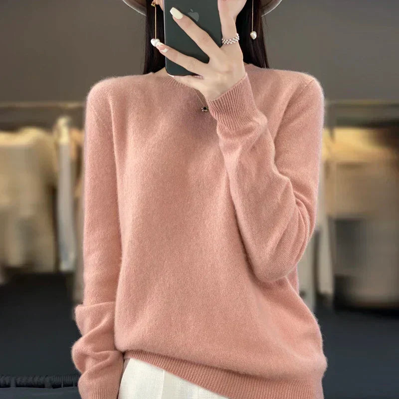 Sylvara Merino Wool Knit Sweater For Women Made In Australia
