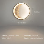 Moonlit Crescent Wall Fixture For Modern Living Spaces