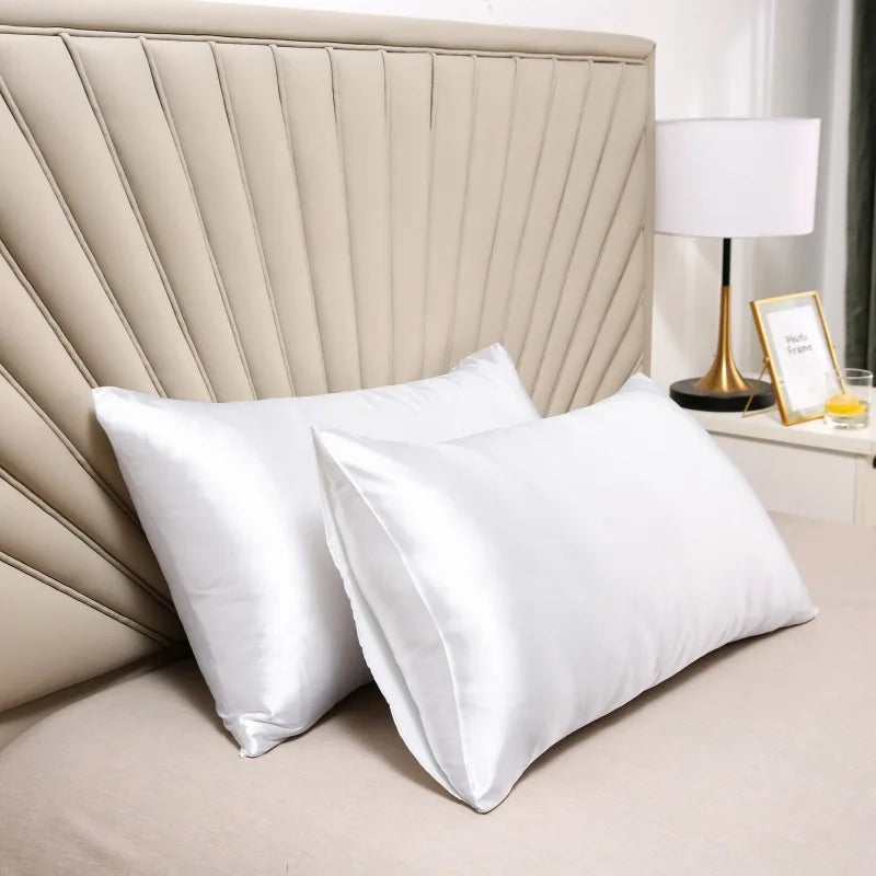 LunaSilk Pillowcase Mulberry Silk Hypoallergenic Sleep
