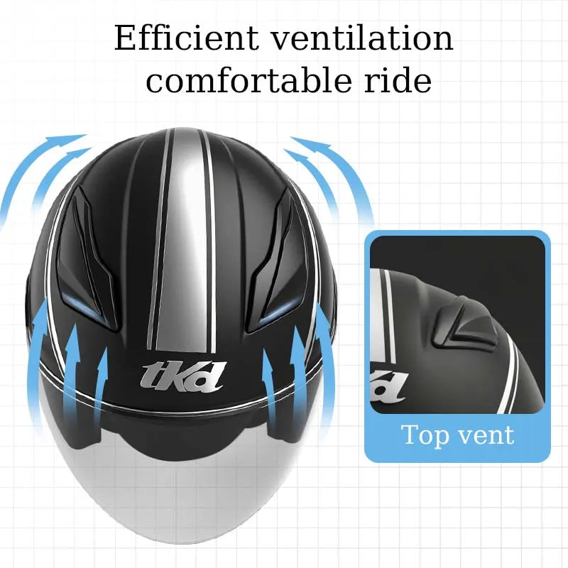 Modułowy kask motocyklowy z podnoszoną szczęką i podwójnymi wizjerami, certyfikowany DOT i ECE