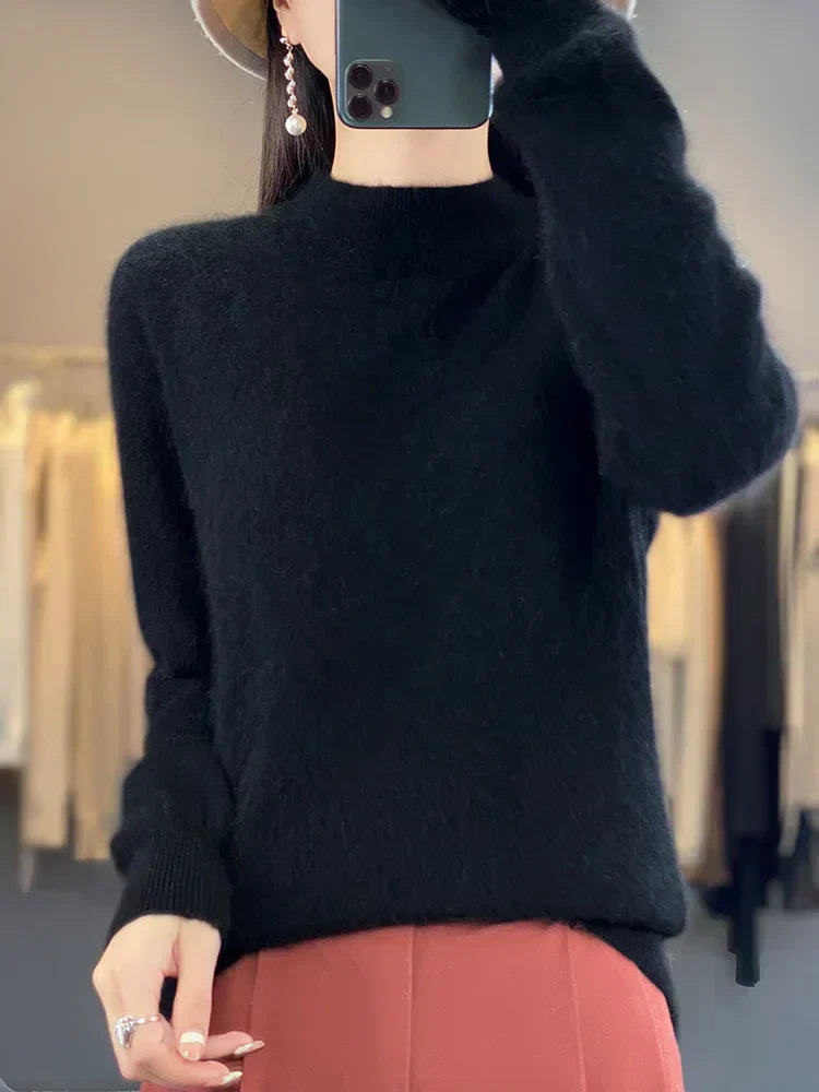 Lyria Womens Ultra Soft Cashmere Sweater 100 Percent