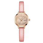 Timeless Mini Leather Watch For Women With Vintage Charm