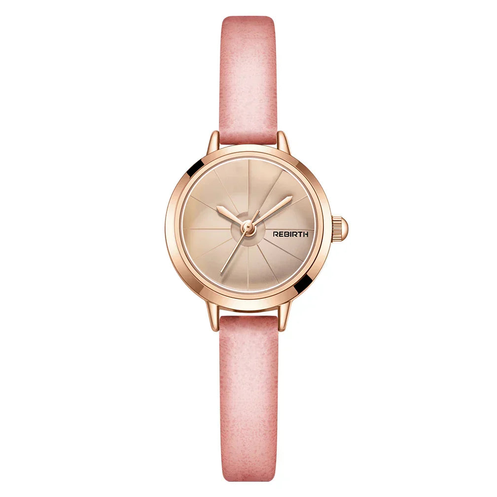 Timeless Mini Leather Watch For Women With Vintage Charm