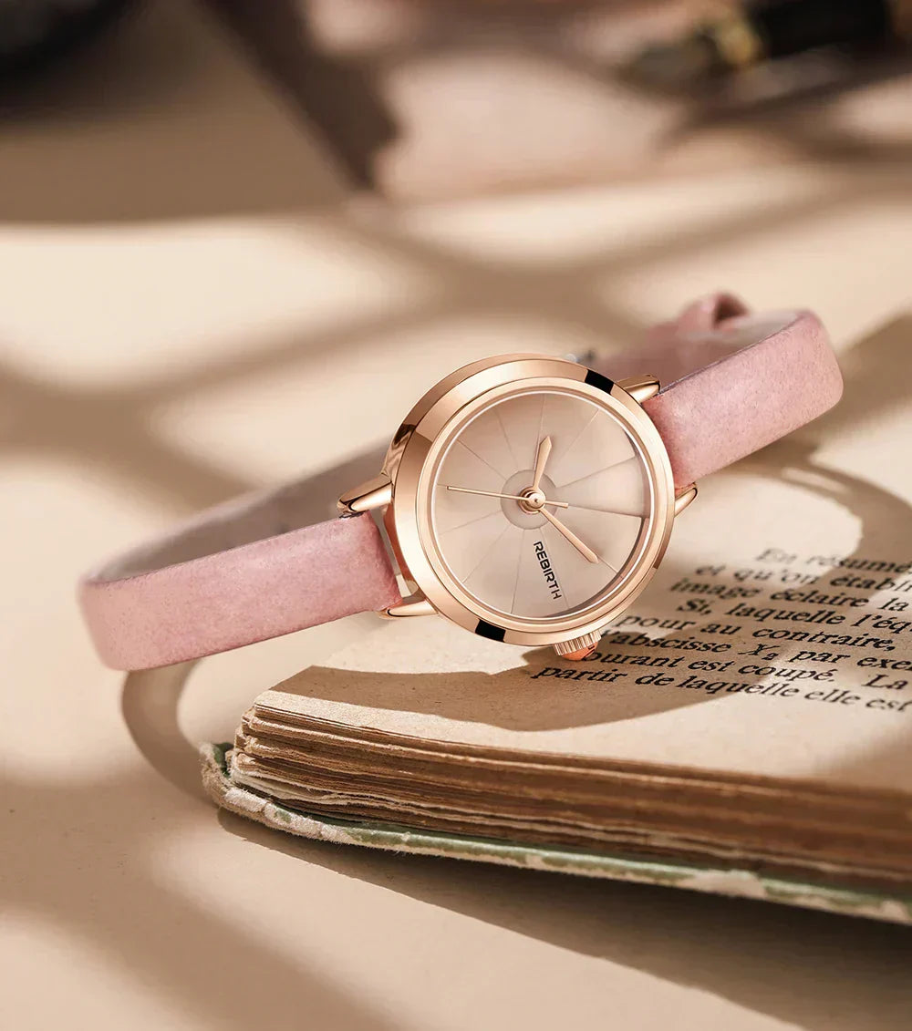 Timeless Mini Leather Watch For Women With Vintage Charm
