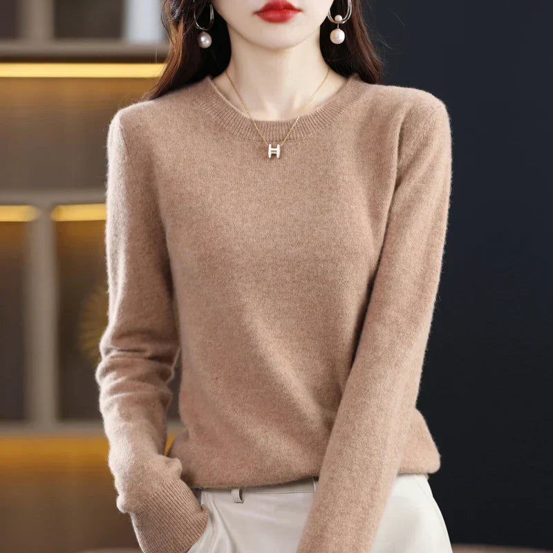 LyraSoar Wool And Cashmere Knit Sweater Winter Wear