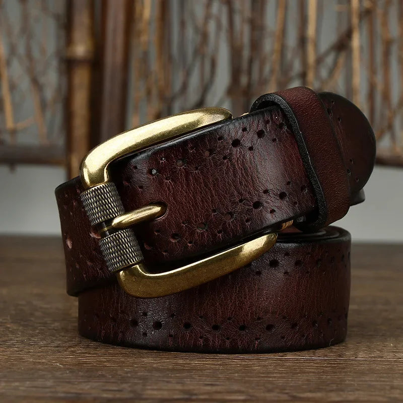 Hawthorne Edition Belt In Genuine Cowhide Classic Quality