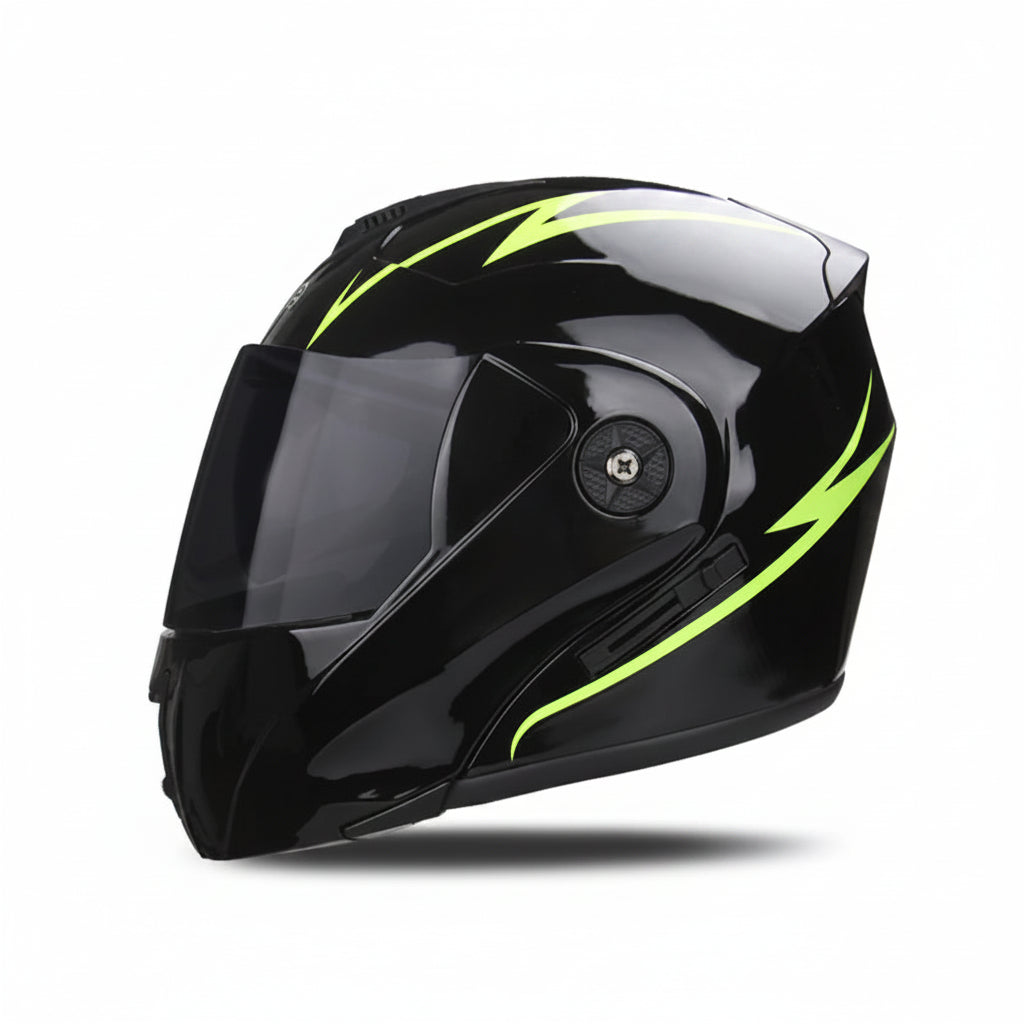 DOT Certified Dual-Visor Modular Motorcycle Helmet
