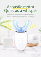 360 Degree Ultrasonic Smart Toothbrush With Hands Off Whitening And Deep Clean