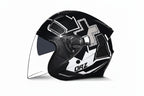 Versatile Half-Helmet with Dual-Lens System