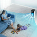 3-in-1 Portable Air Cooler with Humidifier and LED Night Light