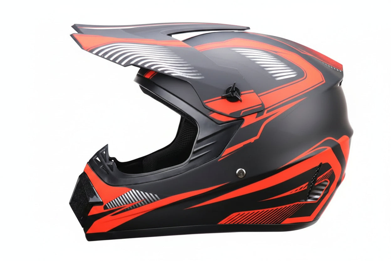 Full-Face Motocross Helmet with DOT & ECE Certification