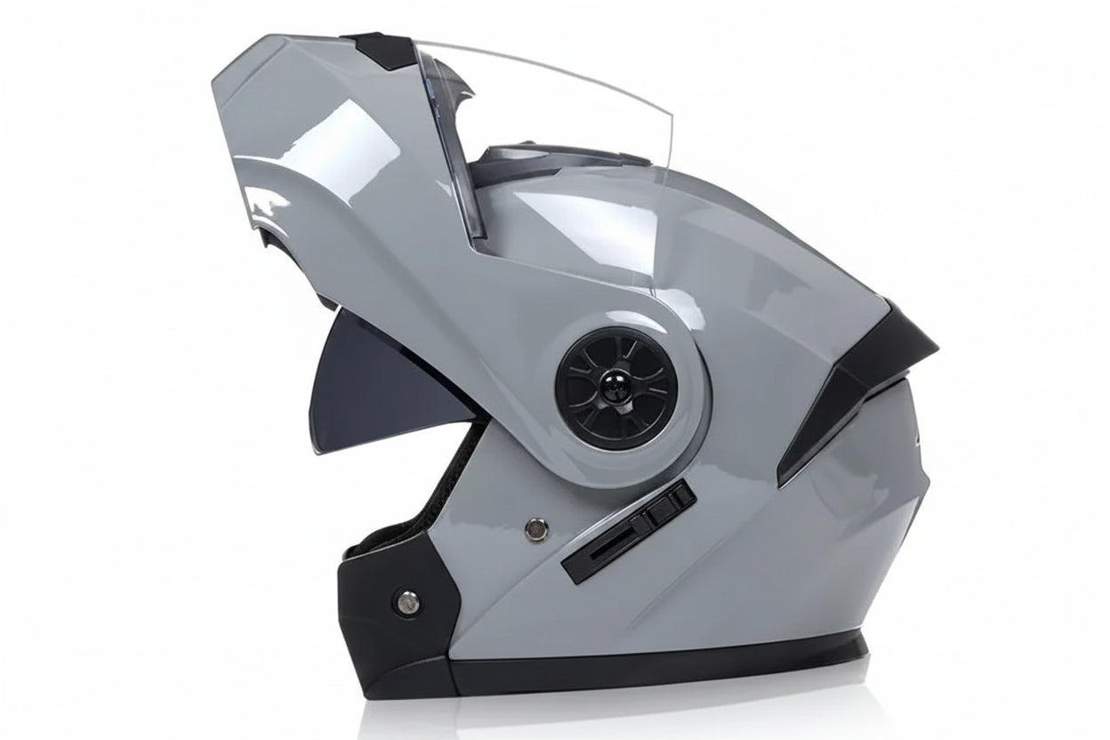 Modular Motorcycle Helmet with Bluetooth Integration