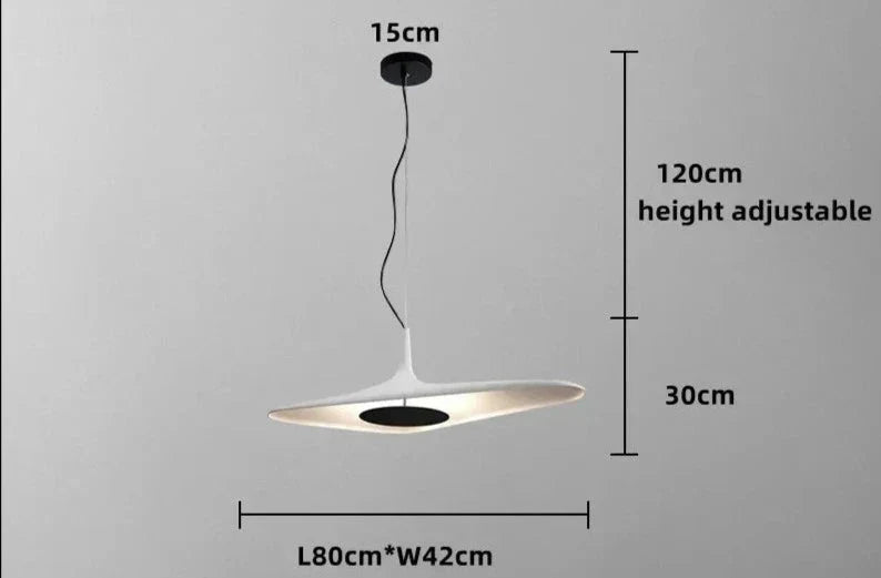 Sorena elegant taklampa set för moderna vardagsrum