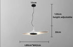 Sorena elegant taklampa set för moderna vardagsrum