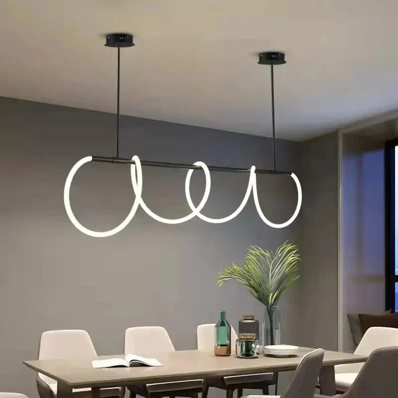 Lustre Plafonnier Moderne Lunara pour Espaces de Vie