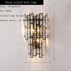 Candeeiro de Cristal Kylar com Elementos LED Coleção Arden