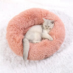 CozySphere blødt rundt seng til katte og hunde, hyggelig komfort