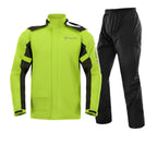 Roupa de Chuva Leve, Respirável e Impermeável para Motociclistas